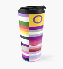LGBT Pride Flags Collage Travel Mug