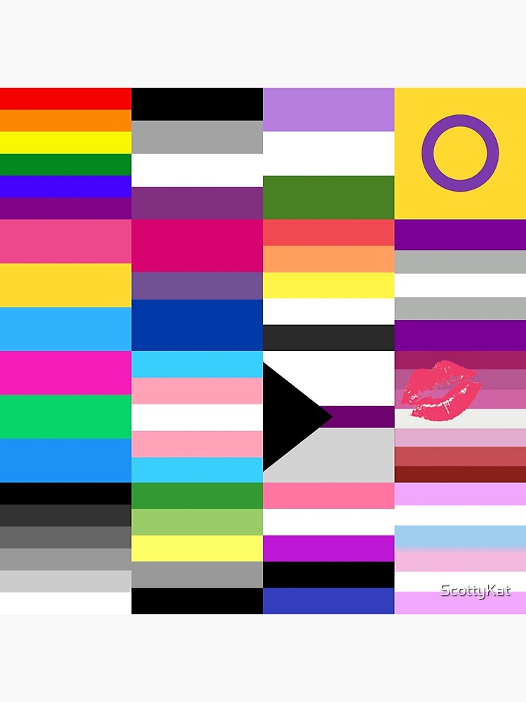 LGBT Pride Flags Collage by ScottyKat 