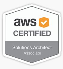 AWS Certified Solutions Architect Associate Sticker
