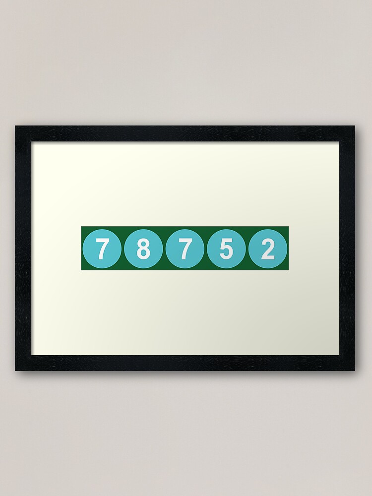 Alternate view of 78752 Austin Zip Code Framed Art Print