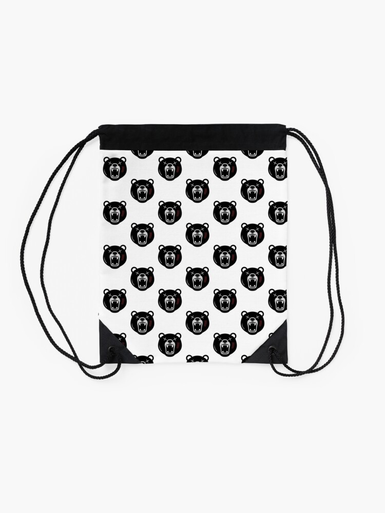 Alternate view of This Is UnBEARable ! Drawstring Bag
