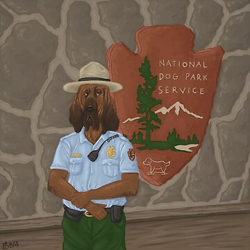 Dog Park Ranger Dog Tee 