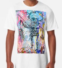 Ein digital überarbeiteter Basquiat Longshirt