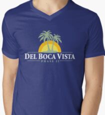 Del Boca Vista - Retirement Community Men's V-Neck T-Shirt