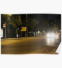 Downtown suburb Poster