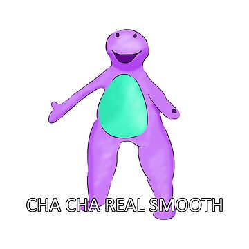 Barney Cha Cha Real Smooth Meme Tapestry