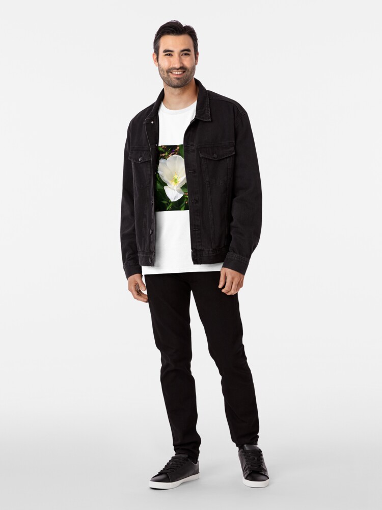 Alternate view of White Tulip Premium T-Shirt