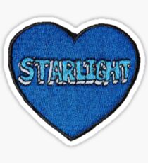 Sternenlicht-Herz Sticker