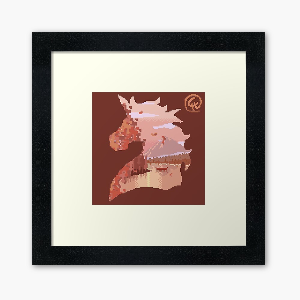 Unicorn Sky Framed Art Print