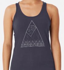 Stay out of the forest Racerback Tank Top