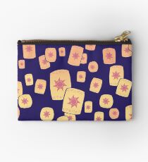 Floating Lanterns Gleam Zipper Pouch