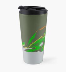 "Minimalistic Pokemon - Mega Rayquaza " by limitedskins.com Travel Mug