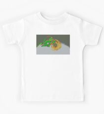 "Minimalistic Pokemon - Mega Rayquaza " by limitedskins.com Kids Tee