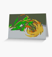"Minimalistic Pokemon - Mega Rayquaza " by limitedskins.com Greeting Card