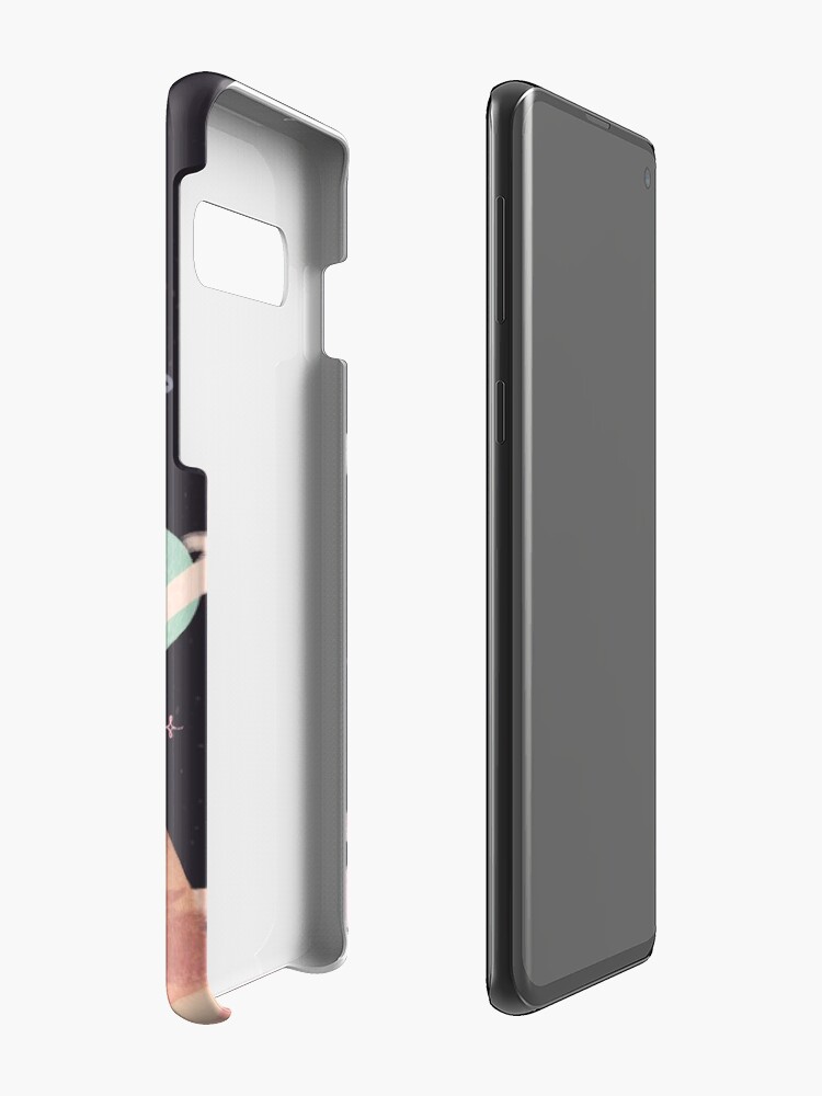 Alternate view of Yawning Space God Cat Case & Skin for Samsung Galaxy
