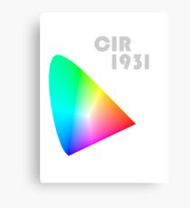 CIE1931 Canvas Print