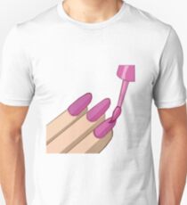 Nail Polish Emoji Unisex T-Shirt