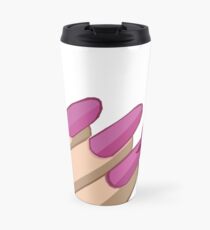 Nail Polish Emoji Travel Mug