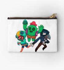 Brawl Stars | Leon, Spike and Crow HD design Zipper Pouch