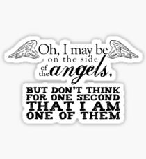 Side of the Angels Sticker
