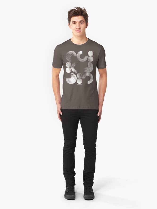Alternate view of Dirty Shapes Slim Fit T-Shirt