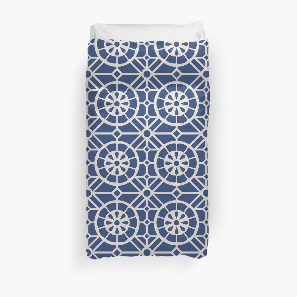 Azul Tiles Duvet Cover