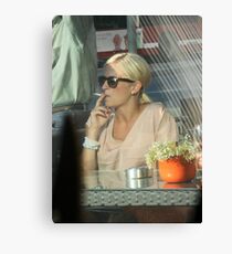 Outdoor Cafe Canvas Print