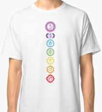Chakras - The 7 Centers of Force Classic T-Shirt
