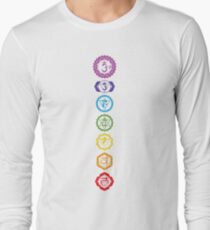 Chakras - The 7 Centers of Force Long Sleeve T-Shirt