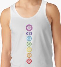 Chakras - The 7 Centers of Force Tank Top