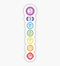 Chakras - The 7 Centers of Force Sticker