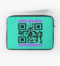 Funda para portátil Código de barras humorístico