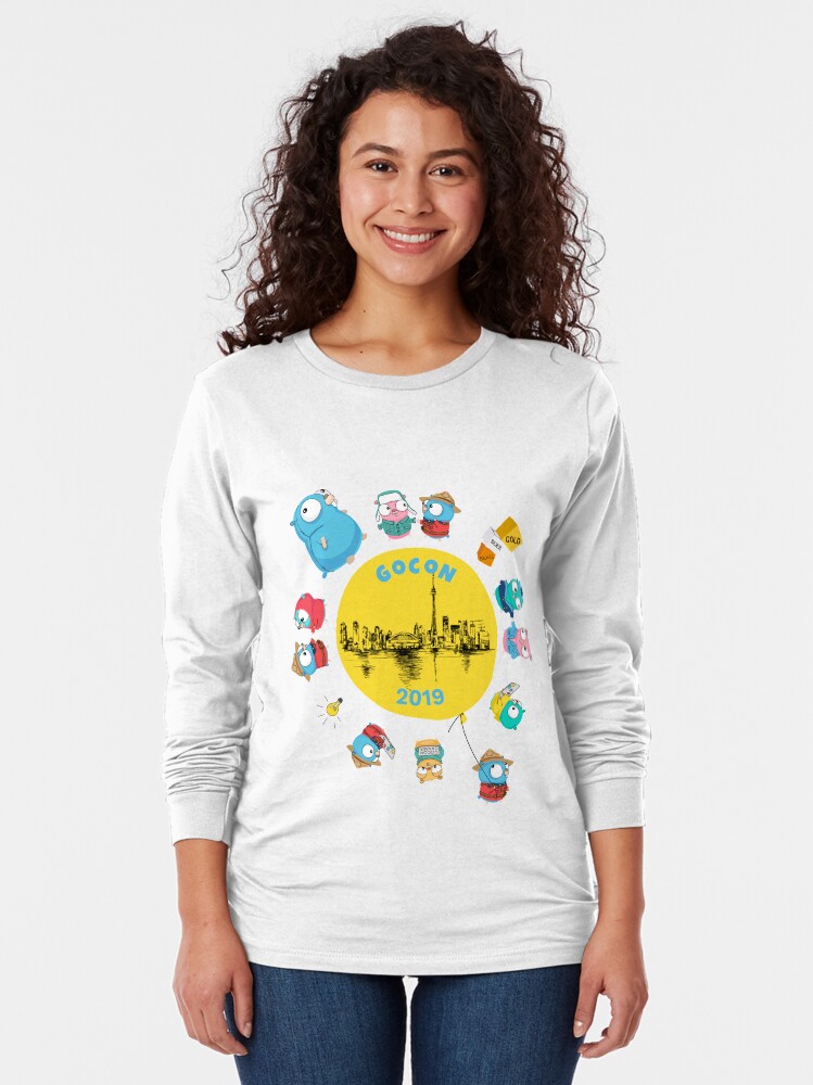 Alternate view of GoCon Canada original t-shirt design Long Sleeve T-Shirt