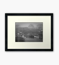 Harbour Mist Framed Print