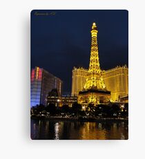 Paris of Las Vegas Canvas Print