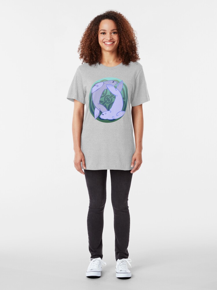 Alternate view of Morloi | Seals Slim Fit T-Shirt