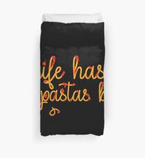 Pasta Penne Meme Pun Funny Bettbezug