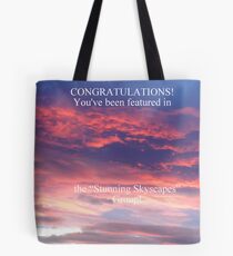 Stunning Skyscapes Banner Tote Bag