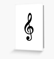 Music Note Greeting Card