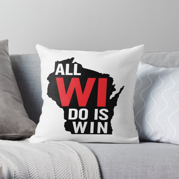 Wisconsin Throw Pillow