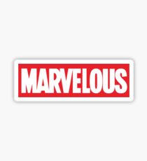 Marvelous Sticker