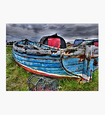 Worn Old Boat Photographic Print