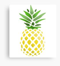 Ananas Metallbild
