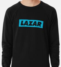 Lazar - Blaues Logo Leichter Pullover