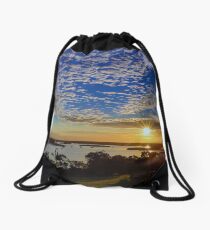 Susan River Sunset Drawstring Bag