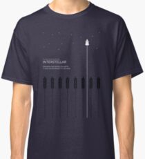 Interstellar Tribute - Minimalist Space Design Classic T-Shirt