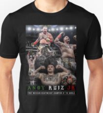 ANDY RUIZ JR, ANDY DAS ZERSTÖRER-SHIRT, ANDY RUIZ JR, ANDY RUIZ-SHIRT FAN ART & MERCH Slim Fit T-Shirt