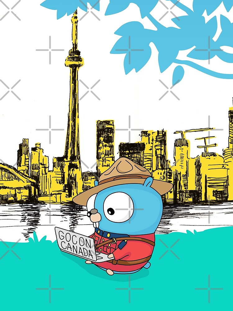 GoCon Canada 2019 Mountie Gopher original t-shirt by Moolversin