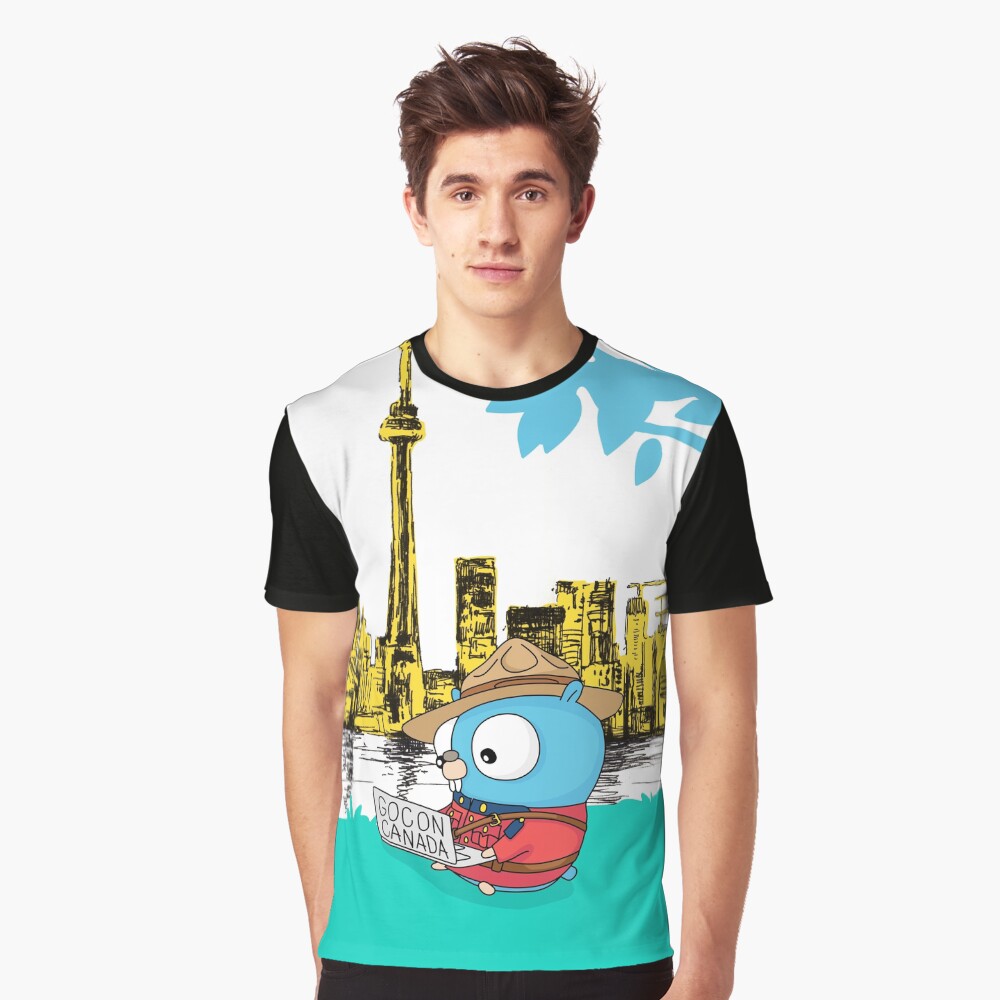 GoCon Canada 2019 Mountie Gopher original t-shirt Graphic T-Shirt
