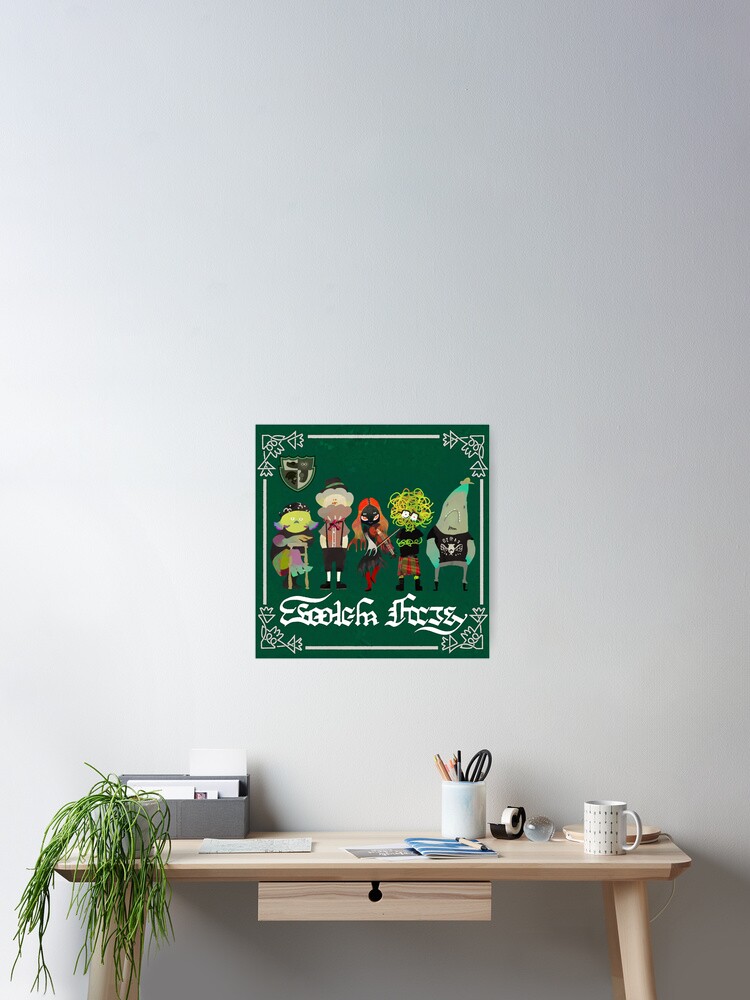 Bottom Feeders Splatoon 2 Poster By Blanchitrouille Redbubble